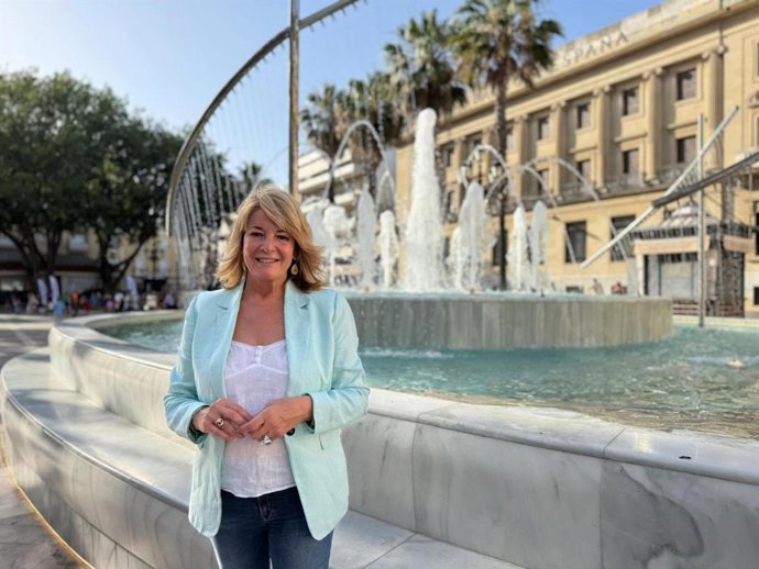 La alcaldesa de Huelv, Pilar Miranda.