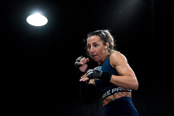 Archivo - Jennifer Miranda poses for portrait after an interview for Europa Press at The Boxer Club - Principe de Vergara on October 17, 2024, in Madrid, Spain.