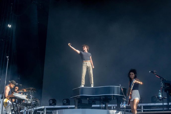 Benson Boone actúa en la segunda jornada de Mad Cool 2025 en el recinto Iberdrola Music, a 11 de julio de 2025, en Madrid (España)