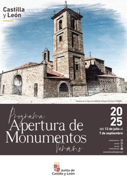 El Programa de Apertura de Monumentos Verano 2025 permite visitar 449 bienes patrimoniales de CyL hasta septiembre
