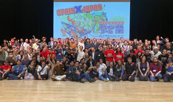 Participación de la delegación canaria en la Tokyo Game Show del año pasado