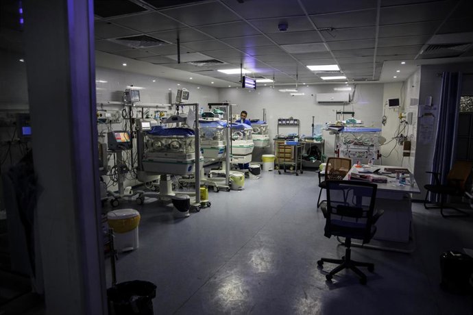 Imagen de archivo de un hospital en Gaza 