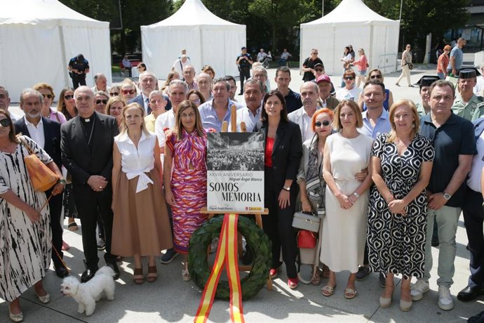 Santander recuerda a Miguel Ángel Blanco