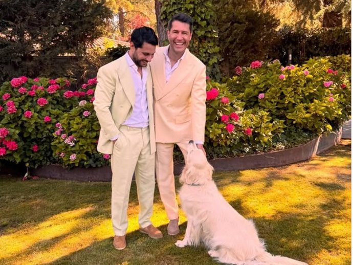 Jaime Cantizano y Miguel García Golding se dan el 'Sí, quiero'