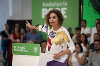 Montero afirma que Landaluce "no se puede mantener" como alcalde de Algeciras tras denuncias de presunto acoso a mujeres