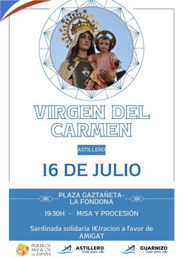 Astillero celebrará el Día del Carmen bajo la reivindicación de que se declare fiesta regional