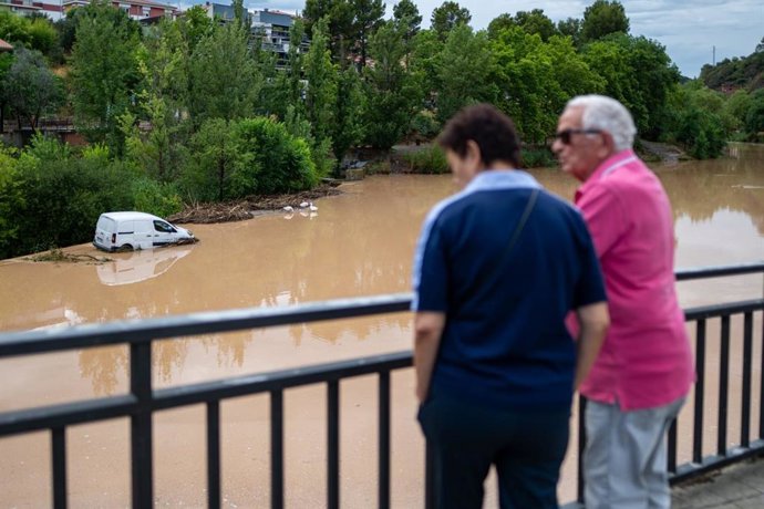 El riu Cardener a Súria