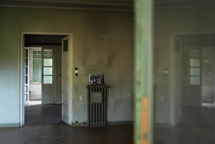 Interior da Velintonia durante o dia de visitas guiadas à casa. Madri, 11 de julho de 2025