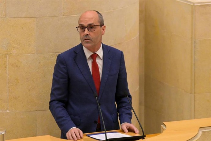 El portavoz parlametario del PP, Juan José Alonso