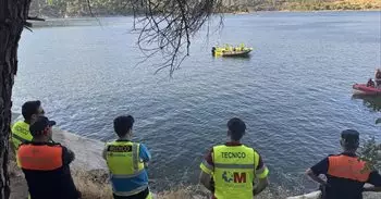 La Guardia Civil halla el cadáver del desaparecido en el pantano de San Juan a 12 metros de profundidad