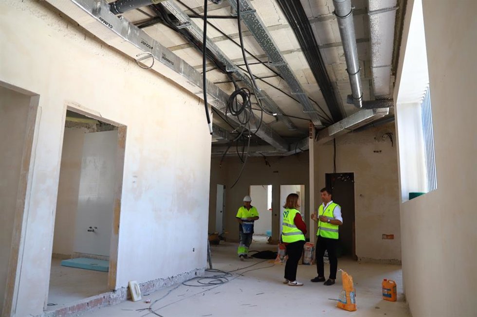 Visita municipal a las obras.