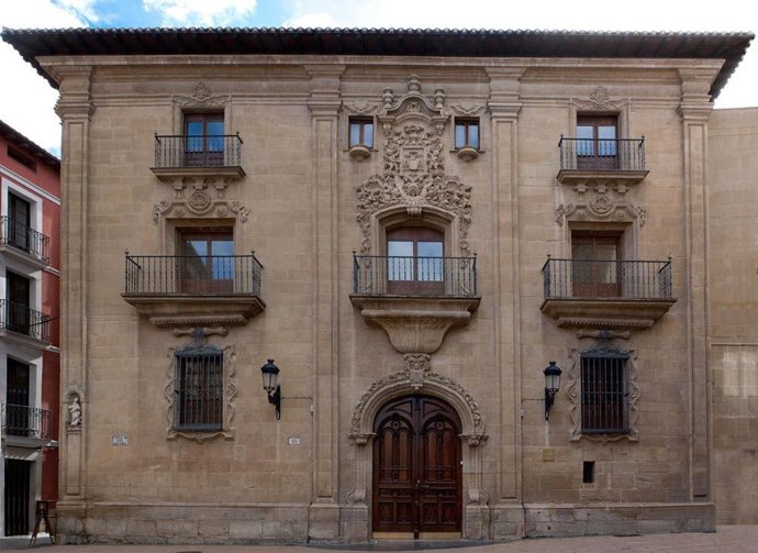 Archivo - Fachada principal del Museo de La  Rioja
