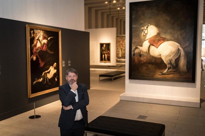 El director de la Galería de las Colecciones Reales, Víctor Cageao, durante una entrevista para Europa Press, a 30 de junio de 2025, en Madrid (España). 