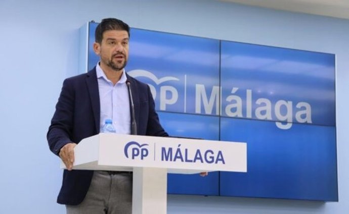 El coordinador general del PP de Málaga, Cristóbal Ortega.