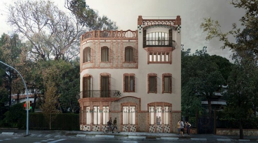 Torre modernista Casa Hurtado