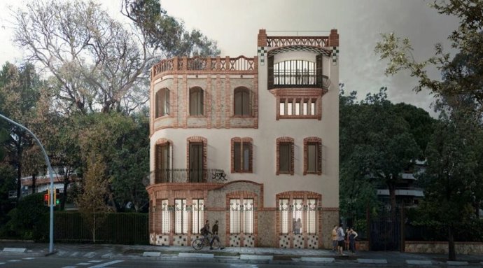 Torre modernista Casa Hurtado