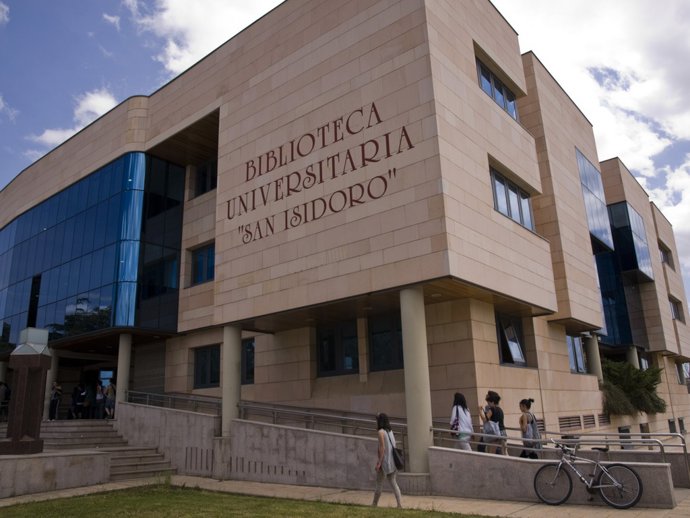 Imagen de la Biblioteca Central San Isidoro en el Campus de Vegazana (León)