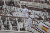 Foto: La princesa Leonor llega a Marín y finaliza su crucero de instrucción a bordo del Juan Sebastián de Elcano
