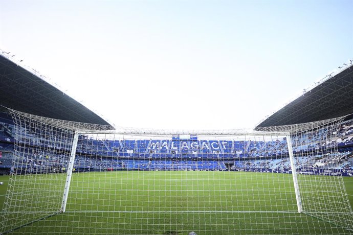 Archivo - General view during the Spanish league, LaLiga Hypermotion, football match played between Malaga CF and CD Mirandes at La Rosaleda stadium on August 24, 2024, in Malaga, Spain.
