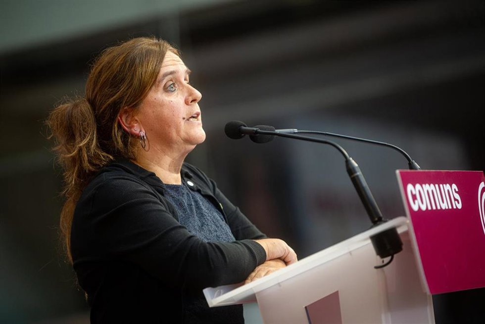 Archivo - La coordinadora de los Comuns Gemma Tarafa