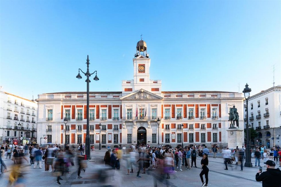 Imagen de cómo quedará la Real Casa de Correos tras su restauración