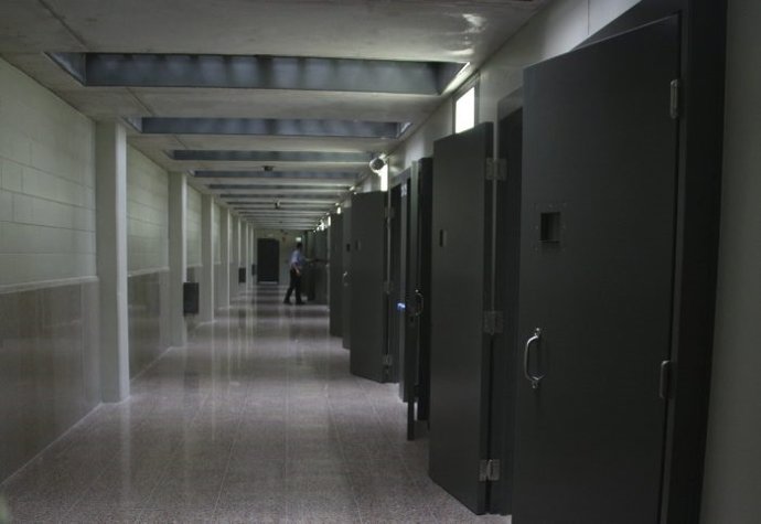 Archivo - Interior de un centro penitenciario.
