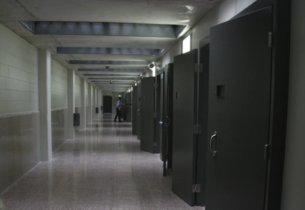 Archivo - Interior de un centro penitenciario.