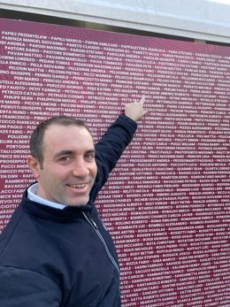 El presidente del Unionistas de Salamanca CF, Roberto Pescador