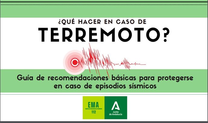 Recomendações 112 Andaluzia em caso de terremoto