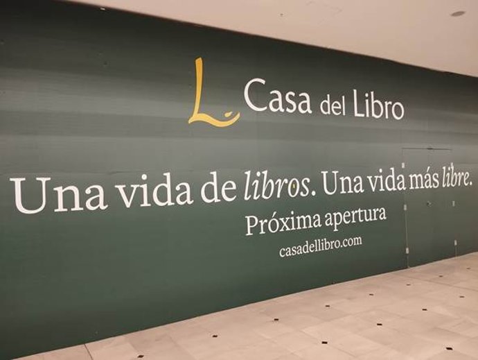 Casa del Libro abrirá sus puertas en Vallsur el próximo 24 de julio con una superficie de 150 metros cuadrados.