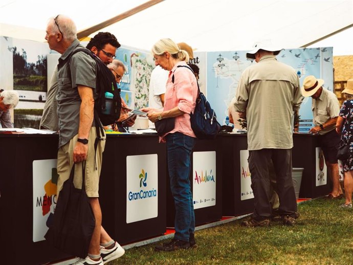 Andalucía muestra en Reino Unido su oferta a los viajeros interesados en el turismo ornitológico.