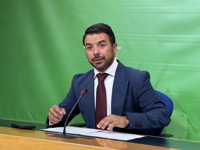 El portavoz del Vox, Iván Sánchez