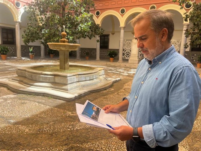 El concejal socialista Jacobo Calvo