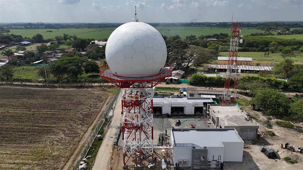 Radar de Indra en Colombia
