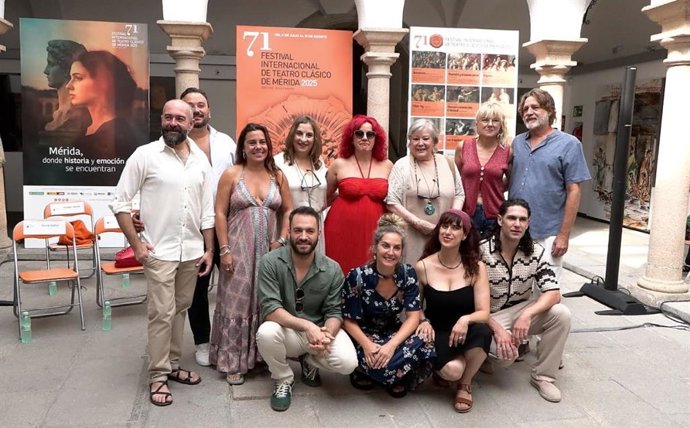 Presentación de 'Ifigenia' en el marco del Festival Internacional de Teatro Clásico de Merida