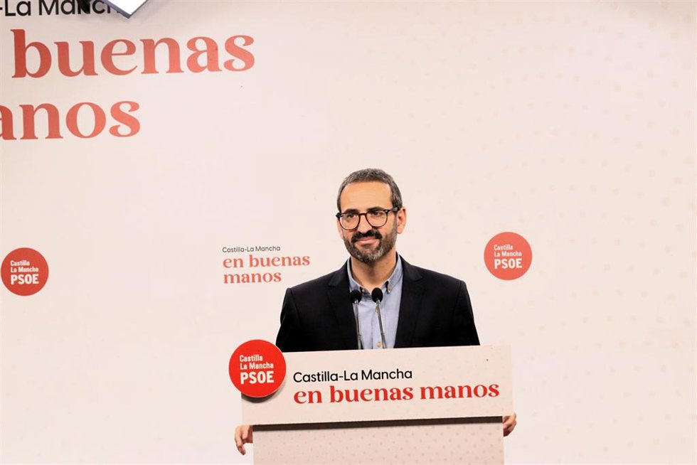 El seretario de Organziación del PSCMPSOE, Sergio Gutiérrez