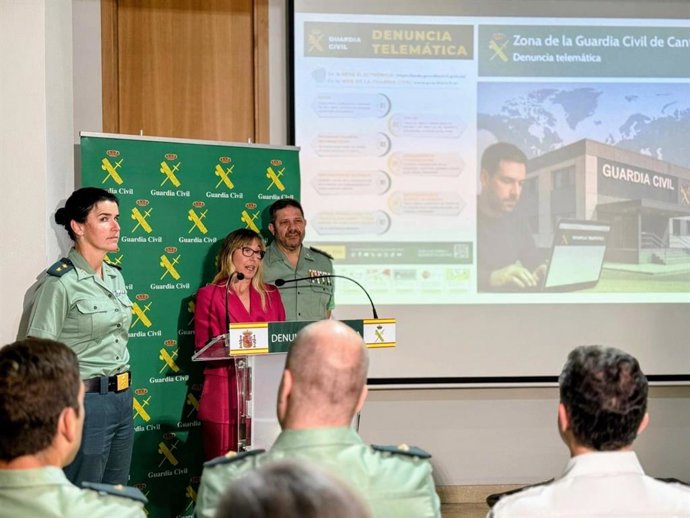 Presentación denuncia telemática Guardia Civil.