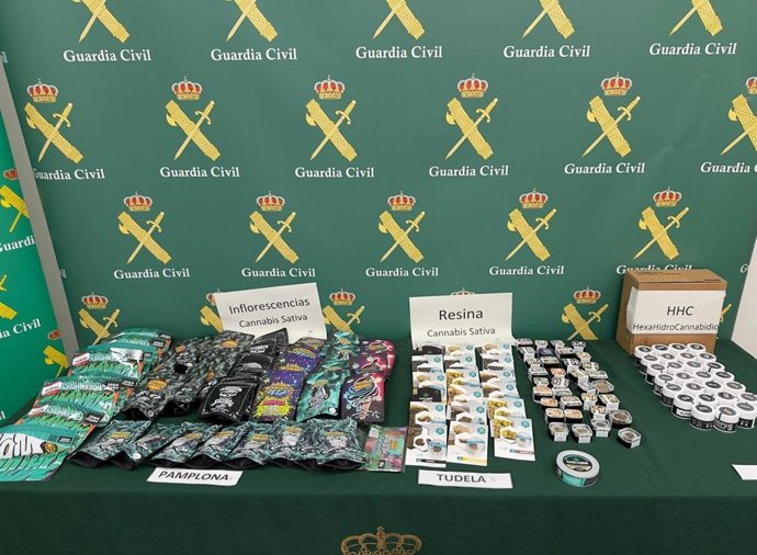 Imagen de las sustancias intervenidas.