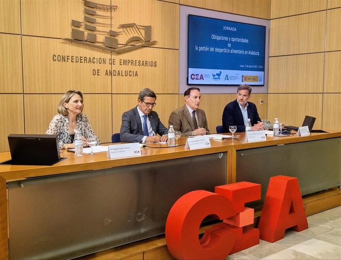 Los Bancos de Alimentos de Andalucía, Ceuta y Melilla organizan una jornada sobre la gestión del desperdicio alimentario en la CEA.