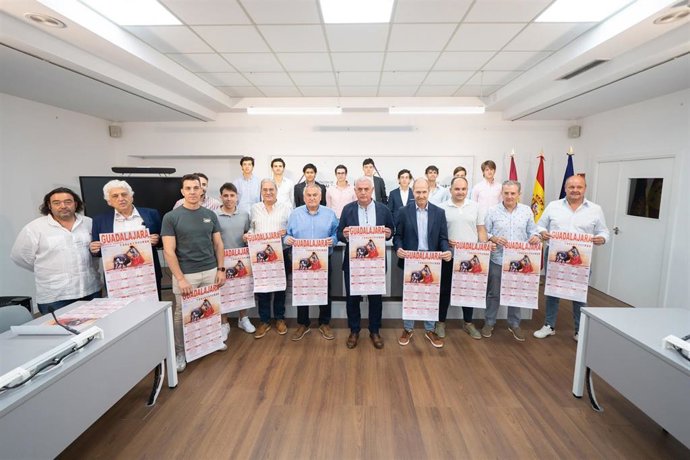 Presentación del X certamen 'Guadalajara busca torero'.
