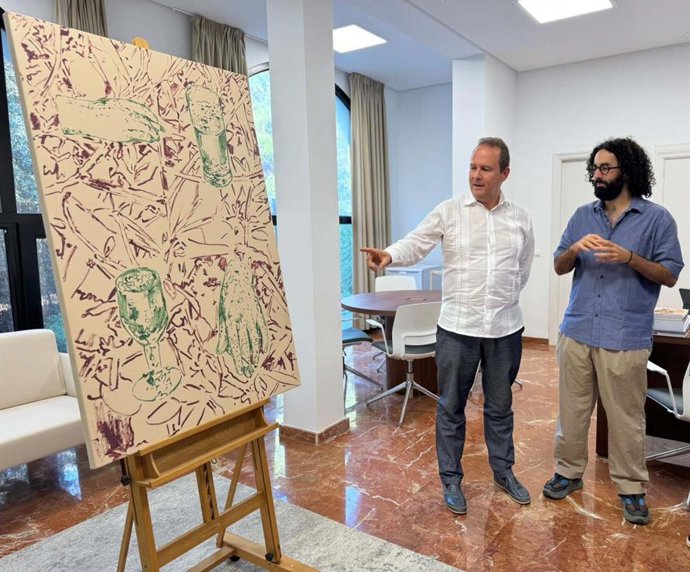 Depósito del premio UNIA de Pintura 2025.