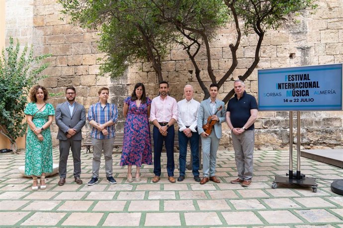 Presentación del Festival Internacional de Música de Sorbas (Almería).