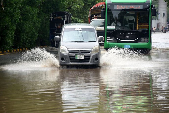 Inundaciones en la temporada de monzones en Pakistán