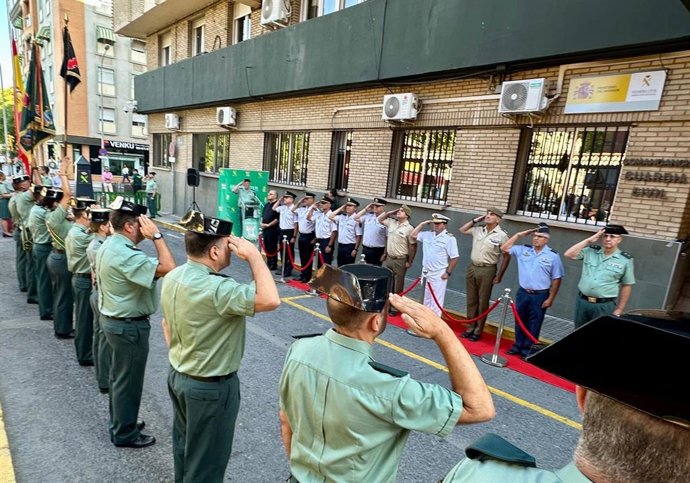 Acto homenaje a los agentes víctimas del terrorismo.