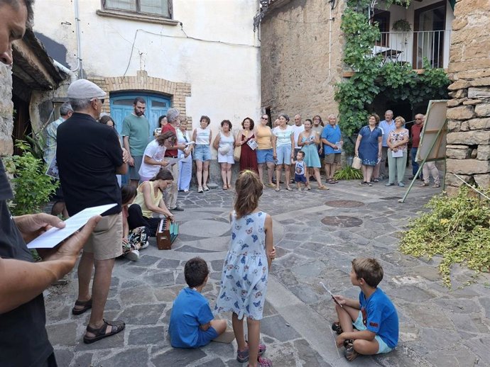 Imagen de Artecor, evento celebrado en el marco del XXXV Festival Castillo de Aínsa.