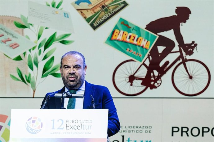 Archivo - El Presidente de Exceltur y Presidente & CEO de Meliá Hotels International, Gabriel Escarrer.