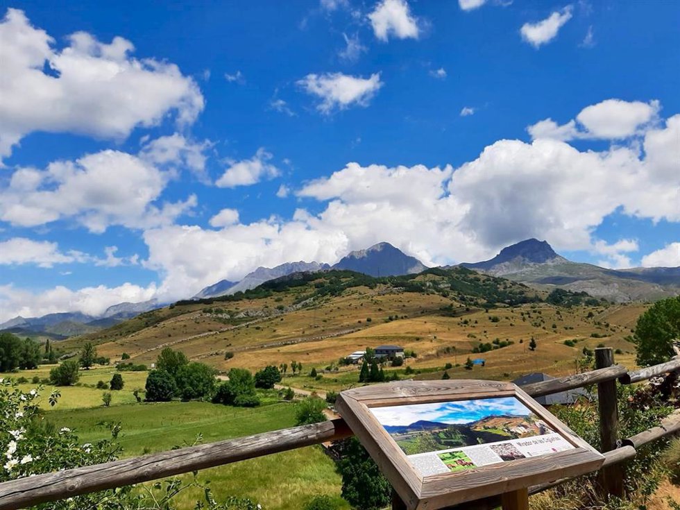 Imagen de Peña Ubiña, en el Parque Natural de Babia y Luna.