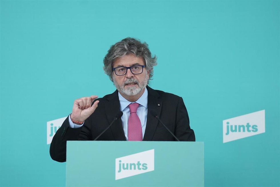 El vicepresidente de Junts y diputado en el Parlament, Toni Castell.