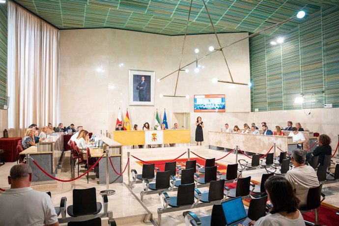 Pleno del debate de estado de la ciudad de Almería.