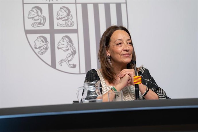 Archivo - La consejera de Bienestar Social y Familia del Gobierno de Aragón, Carmen Susín.